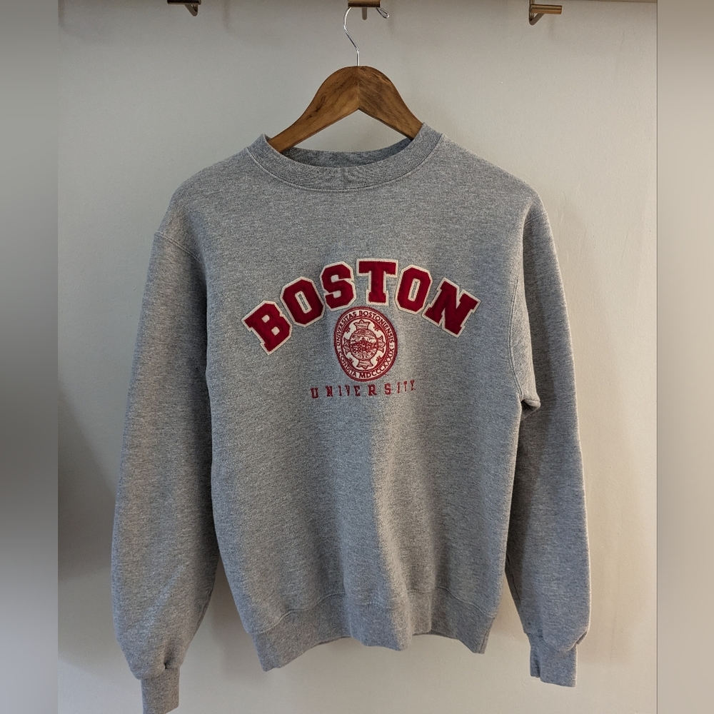 Vintage Boston University Champion Crewneck